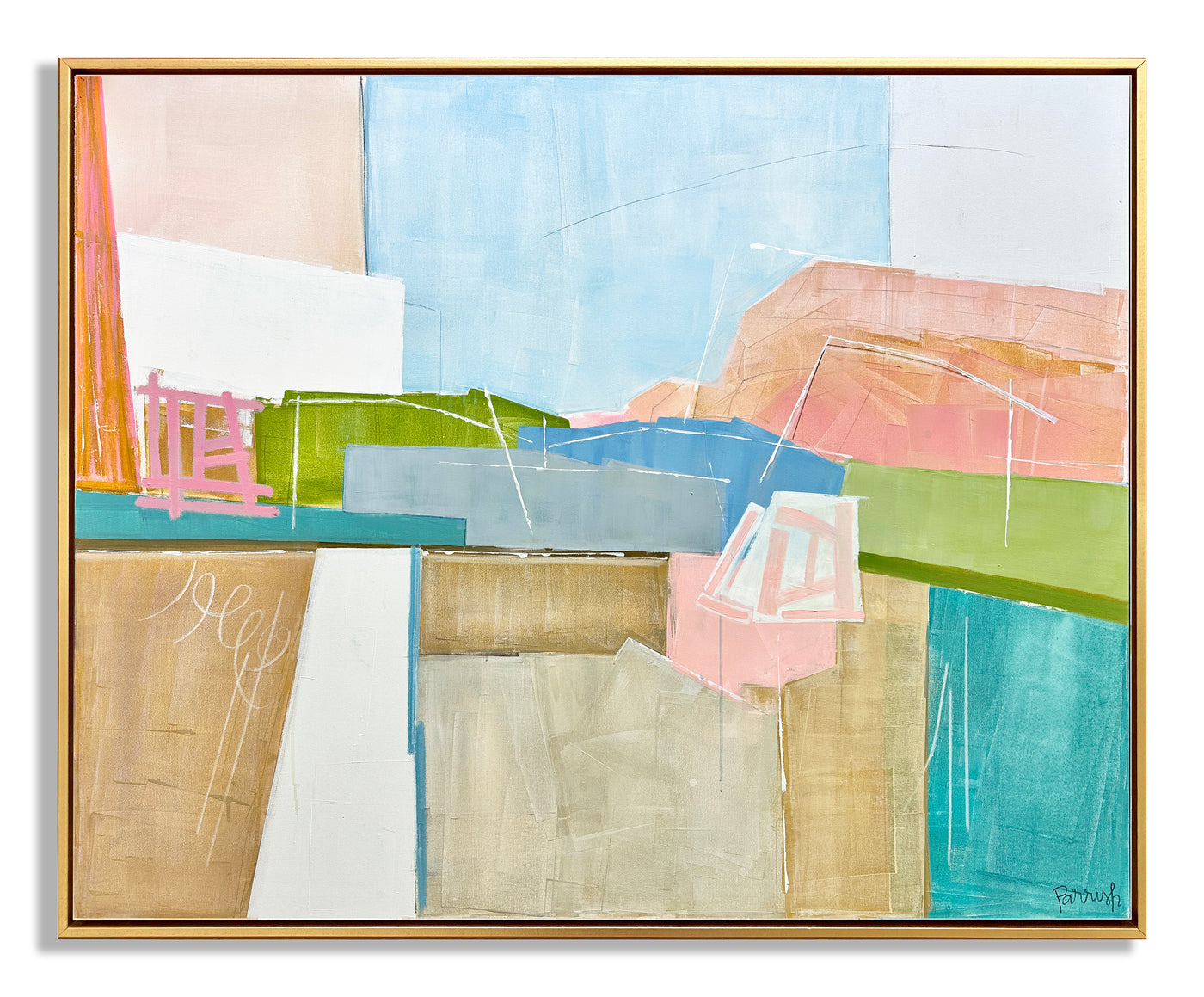 Cinque Terre Vacay - 62x50"