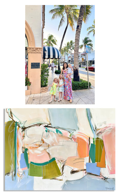 Memories from Palm Beach - 48x36"