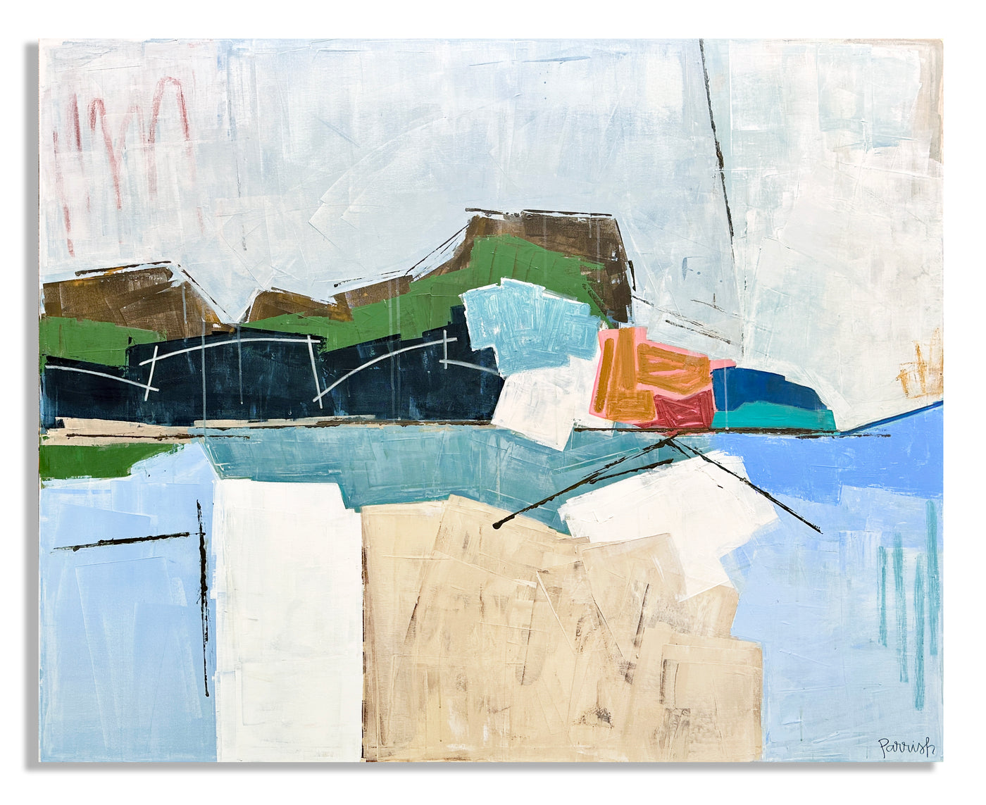 Gather in Cashiers - 60 x 48"