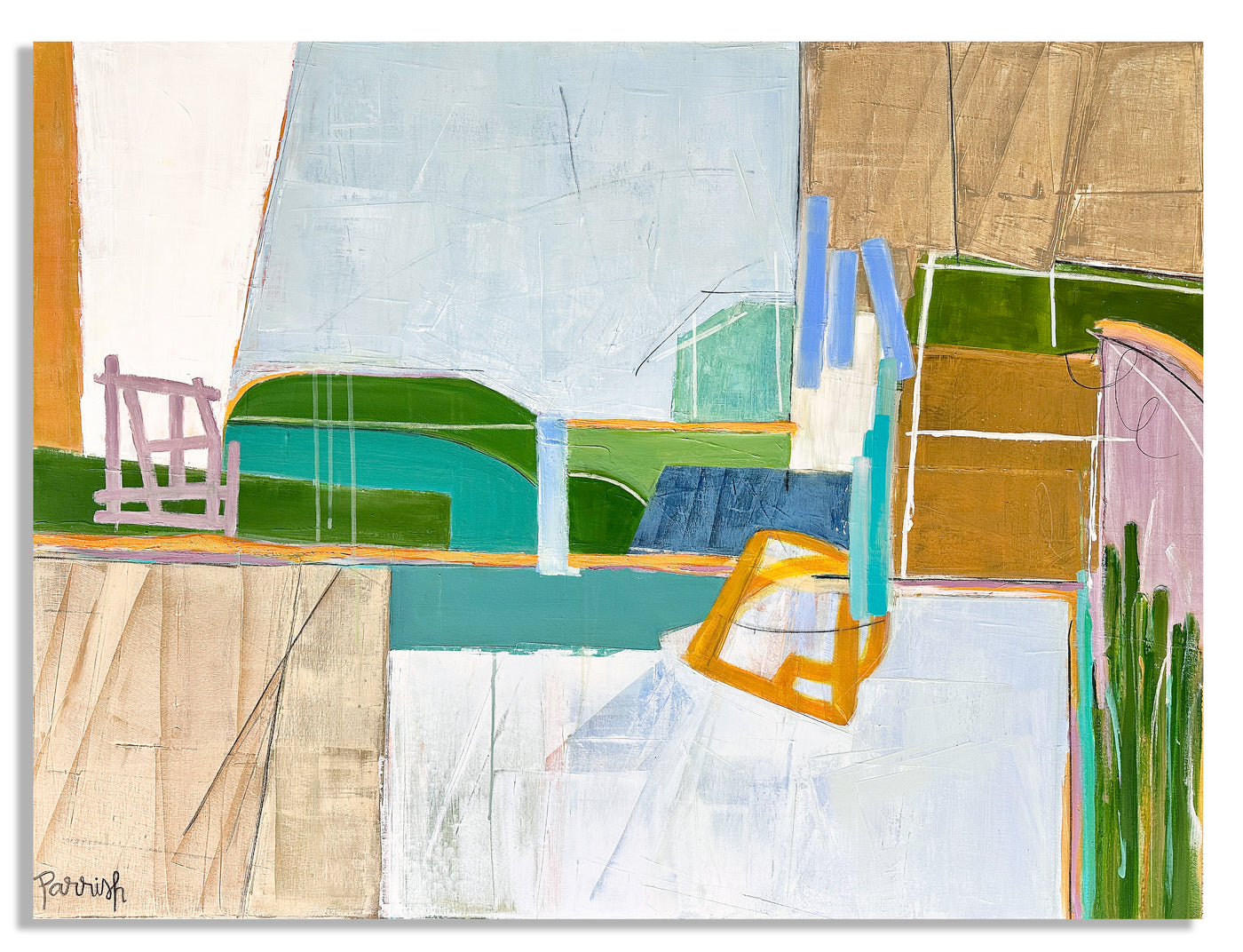 Never Before and Never Since - 48 x 36"